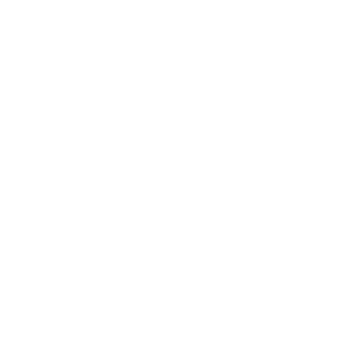 white icon of a pet recovery cone